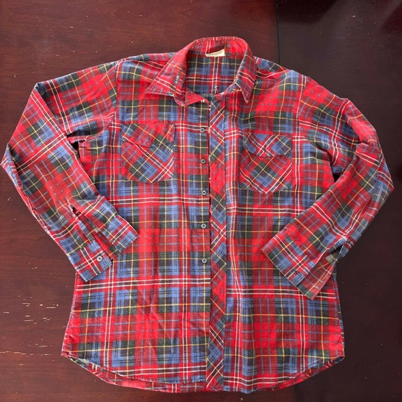 Sears Other - Sears Wearmaster Vintage Plaid Shirt Perma-Prest Collectors Americana Heritage